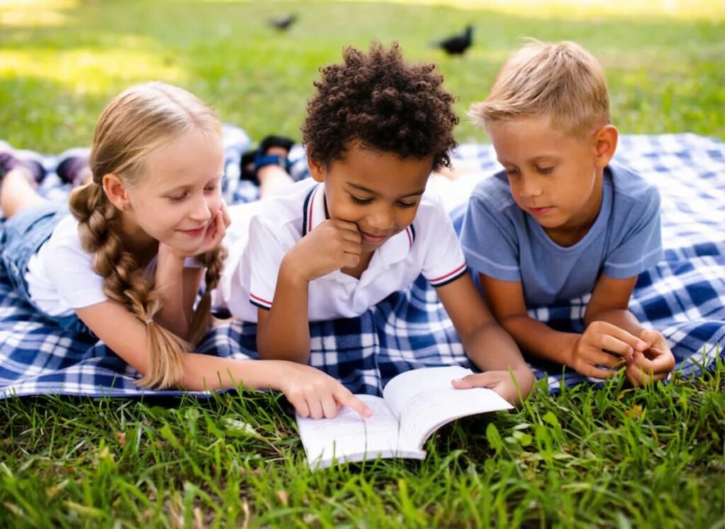 kids reading
